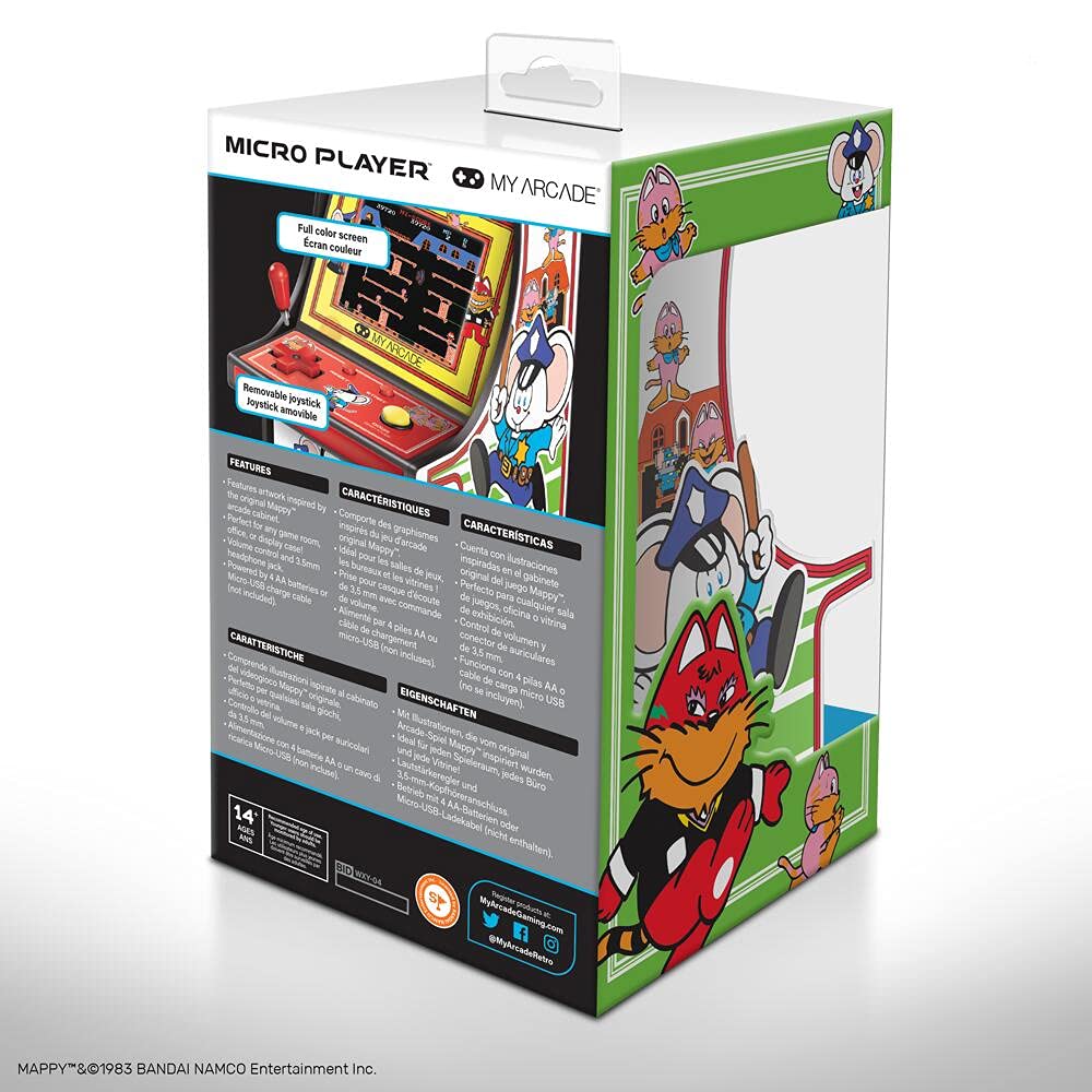6 Zoll Collectible Retro Mappy Micro Player Mappy Single, Mappy Single