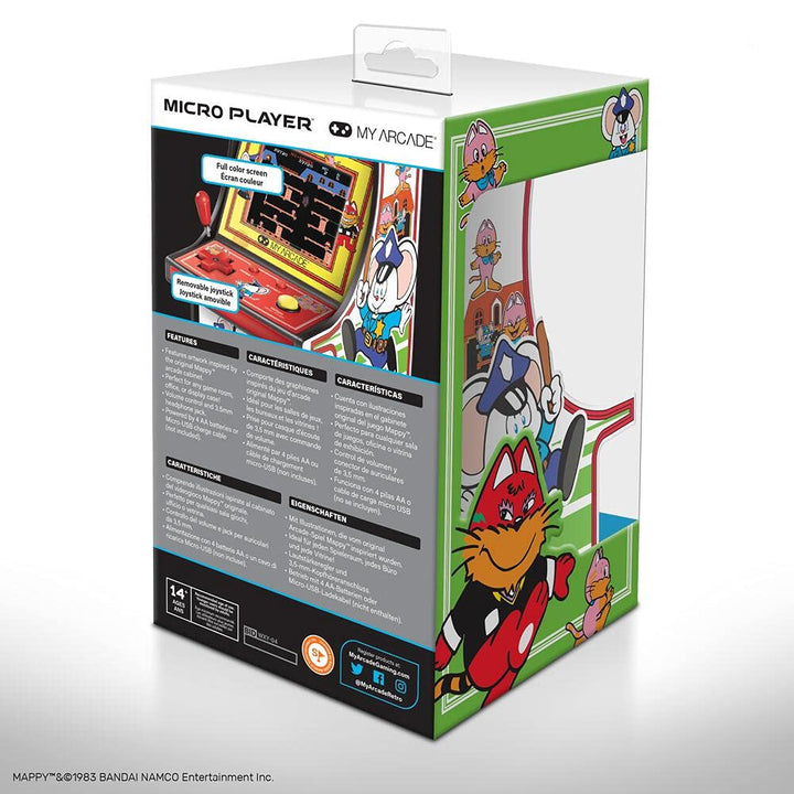 6 Zoll Collectible Retro Mappy Micro Player Mappy Single, Mappy Single