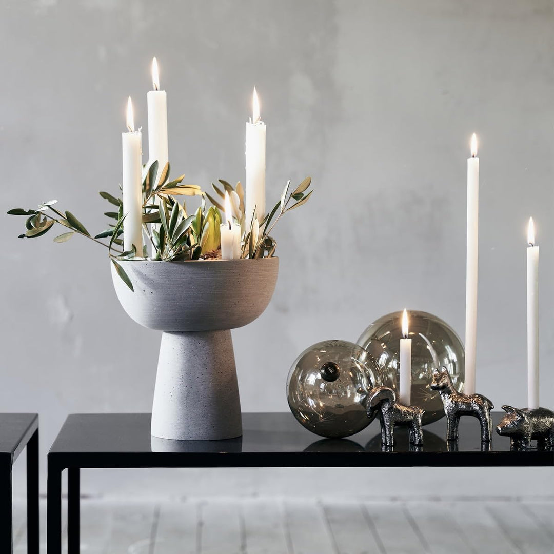 [SA2024/08] Kerzenständer, Marb, Grau