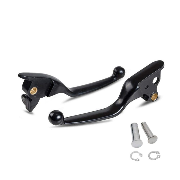SYUU Black Hebel Bremsgriff Aluminium Bremshebel Kupplungshebel für Harley Davidson Touring FLHX FLH