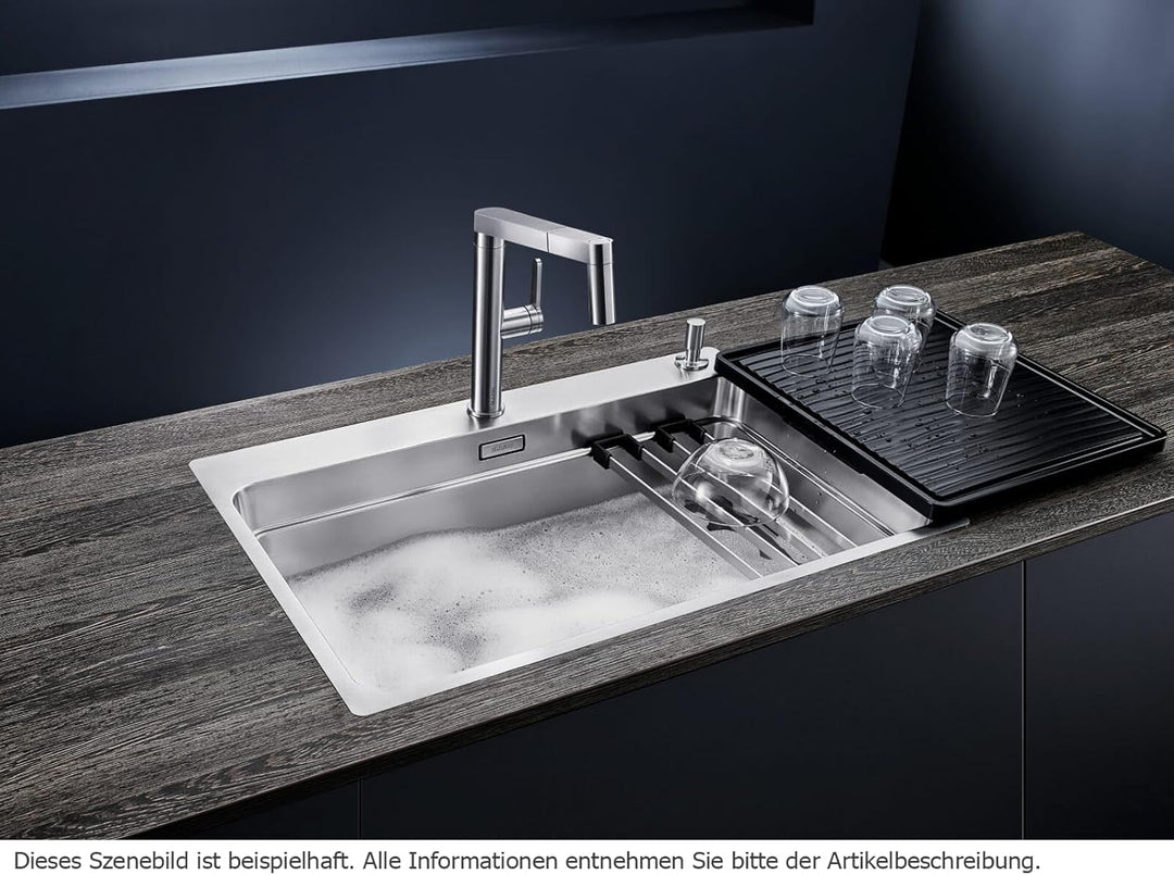 BLANCO ETAGON 700-IF/A | Edelstahl | Einbauart: Einbau von Oben &amp; Flächenbündig | mit Ablauffernbedi