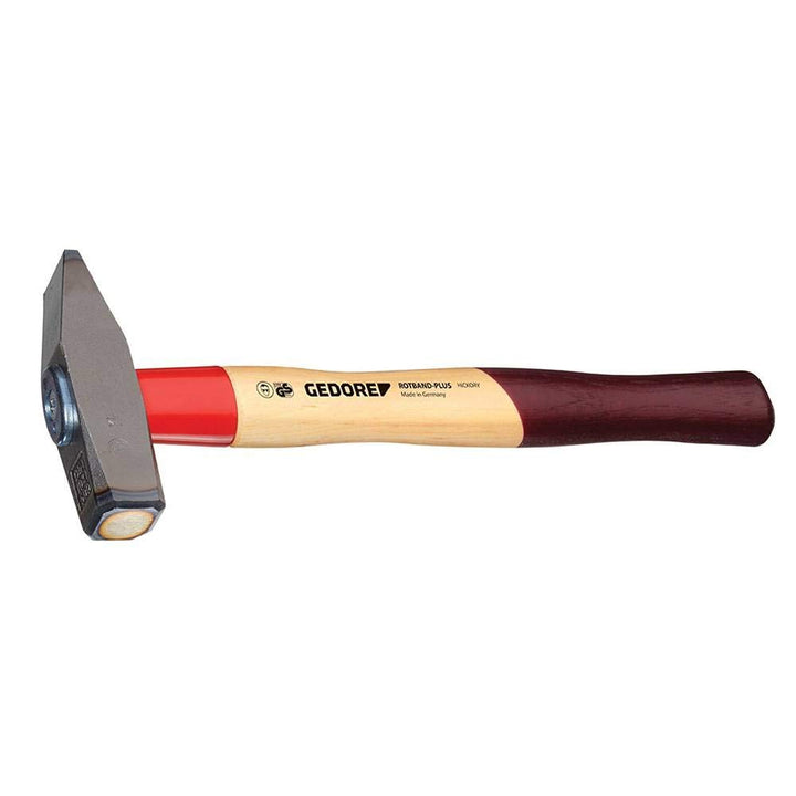 GEDORE Schlosserhammer Rotband-Plus mit Hickorystiel, 300 g, 1 Stück, 600 IH-300, 300 g