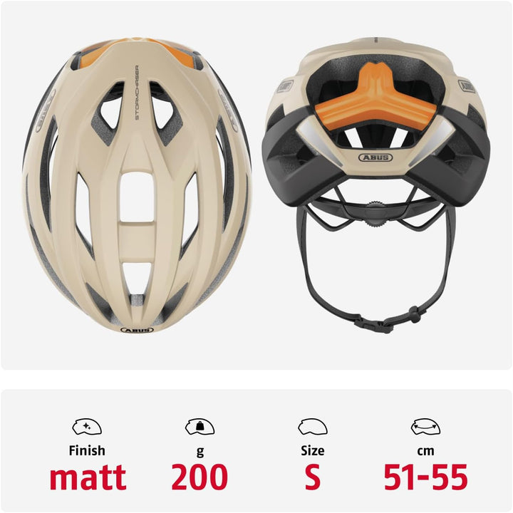 ABUS Rennradhelm StormChaser - Leichter und komfortabler Fahrradhelm für professionellen Radsport fü