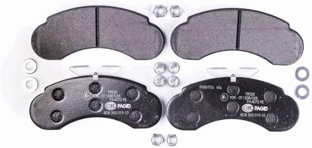 HELLA PAGID 8DB 355 019-101 Bremsbelagsatz - T9025 - Dicke/Stärke: 14mm - Bremssystem: Bendix - nich