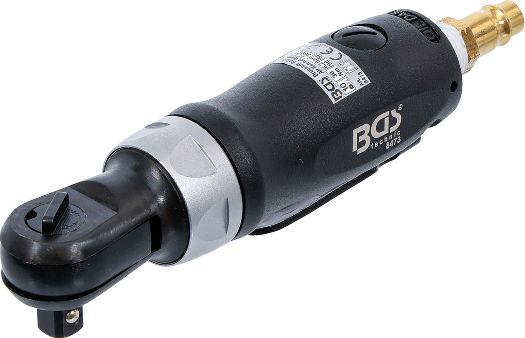 BGS 8473 | Druckluft-Ratschenschrauber | 10 mm (3/8") | 54 Nm | extra kurz | Länge 144 mm | mit Kuge