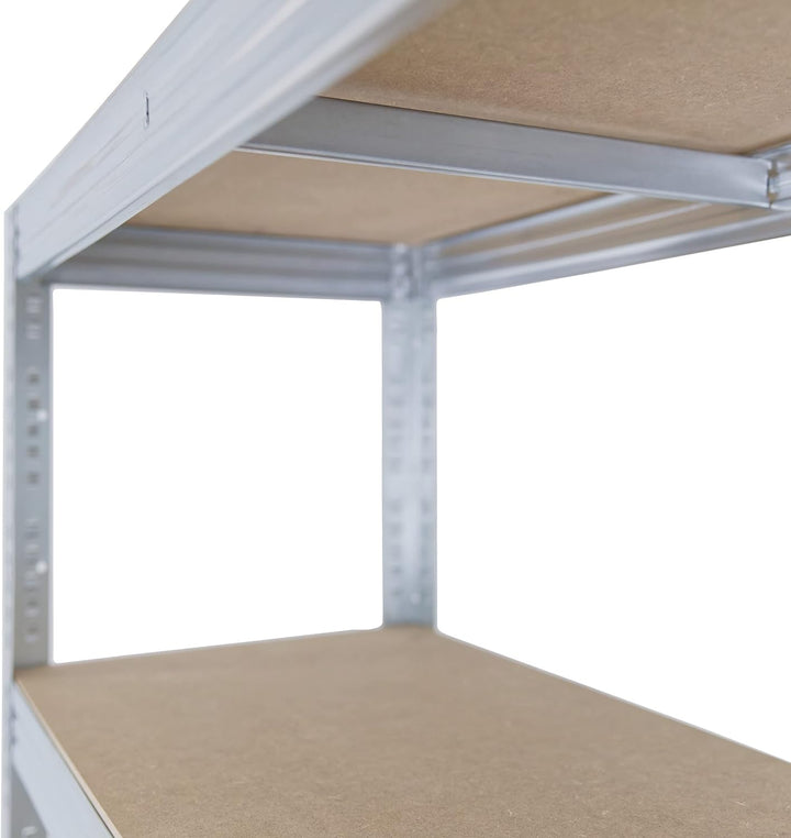 shelfplaza® 180x30x45cm Profi Schwerlastregal verzinkt/Metallregal mit 5 Böden à 200kg Tragkraft/Kel