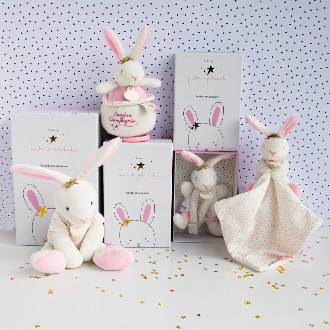 Doudou et Compagnie DC3519 LAPIN ETOILE - Spieluhr, rosa