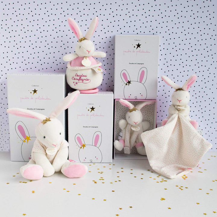 Doudou et Compagnie DC3519 LAPIN ETOILE - Spieluhr, rosa