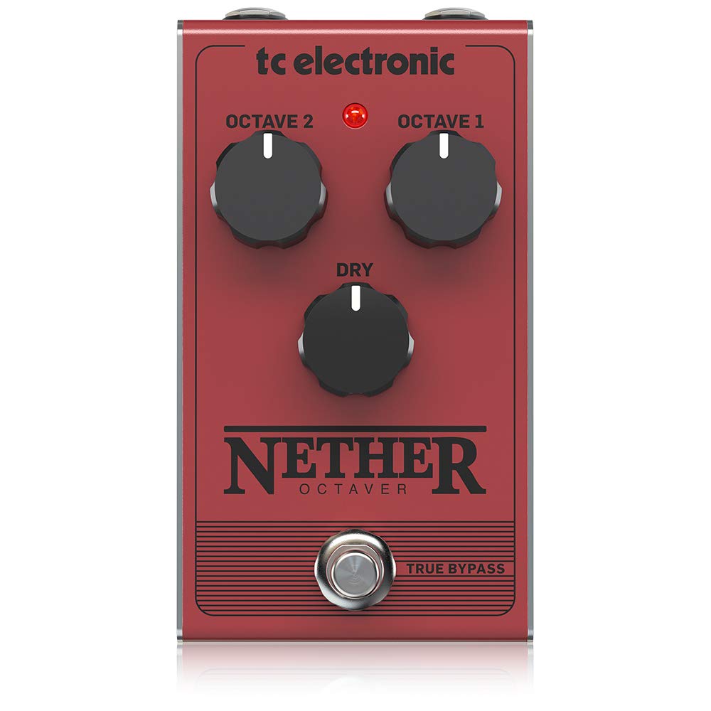 TC Electronic NETHER OCTAVER Klassisches vollanaloges Oktavpedal mit 1 oder 2 Oktaven unter dem Orig