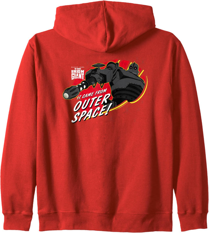 The Iron Giant Outer Space Kapuzenjacke