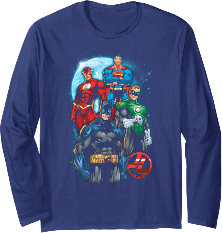 Justice League The Four Langarmshirt