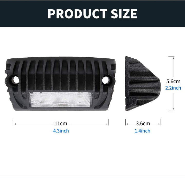 SUPAREE LED Wohnmobil Beleuchtung 12V Aussen 12V Wohnmobil markise Beleuchtung 12V Aussenleuchte LED