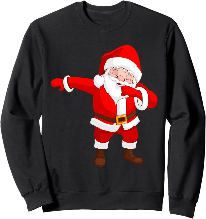 Dabbing Weihnachtsmann Weihnachten Sweatshirt