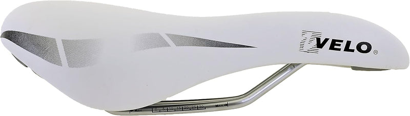 Velo Sattel Weiss 168 mm Single, Weiss 168 mm Single