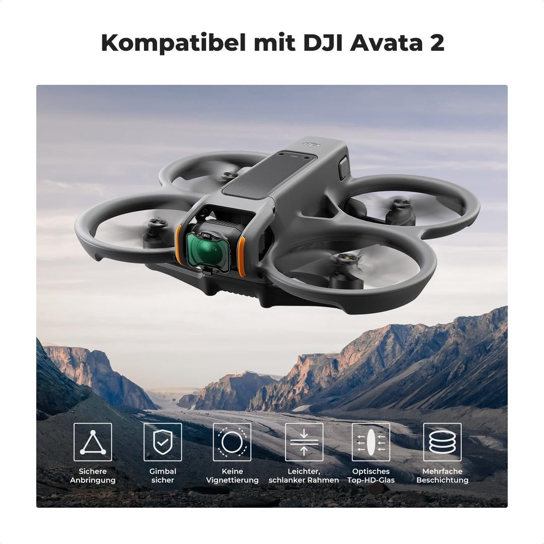 K&F Concept Filter PL Filter Polfilter für AVATA 2, PL Filter