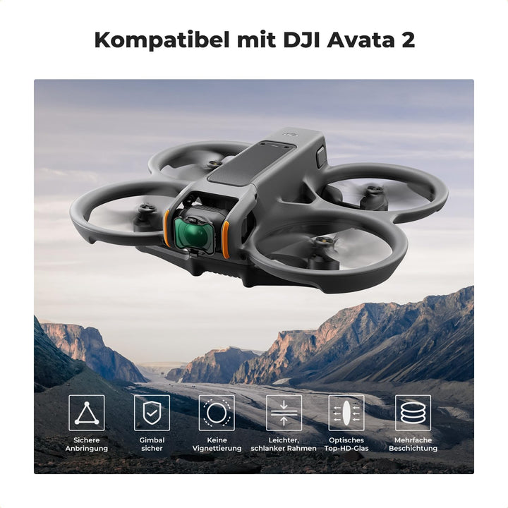 K&F Concept Filter PL Filter Polfilter für AVATA 2, PL Filter
