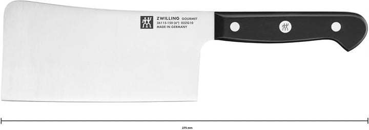 ZWILLING Gourmet Hackmesser 15 cm, Rostfreier Spezialstahl, Ergonomischer Kunststoff-Griff, Made in