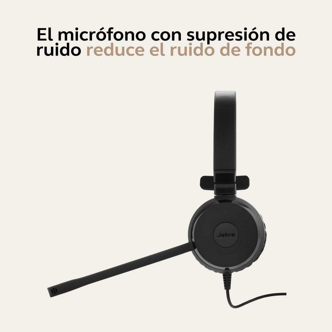Jabra Evolve 30 II UC Mono USB-C (Überkopfbügel) USB-C Anschluss, mit Mute-Taste und Lautstärke-Regl