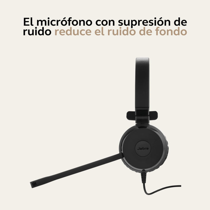 Jabra Evolve 30 II UC Mono USB-C (Überkopfbügel) USB-C Anschluss, mit Mute-Taste und Lautstärke-Regl