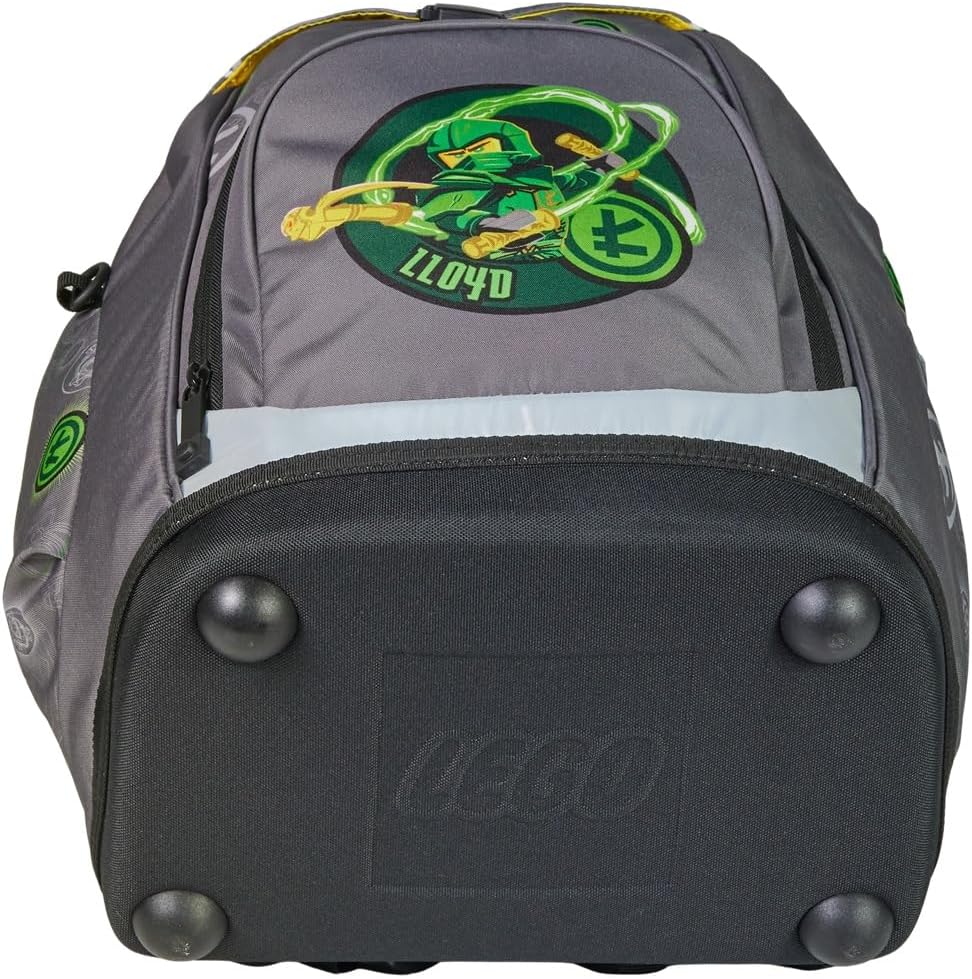 Familando Lego Ninjago Schulranzen Set 5tlg. Nielsen Schulrucksack 1. Klasse mit Federmappe und Spor