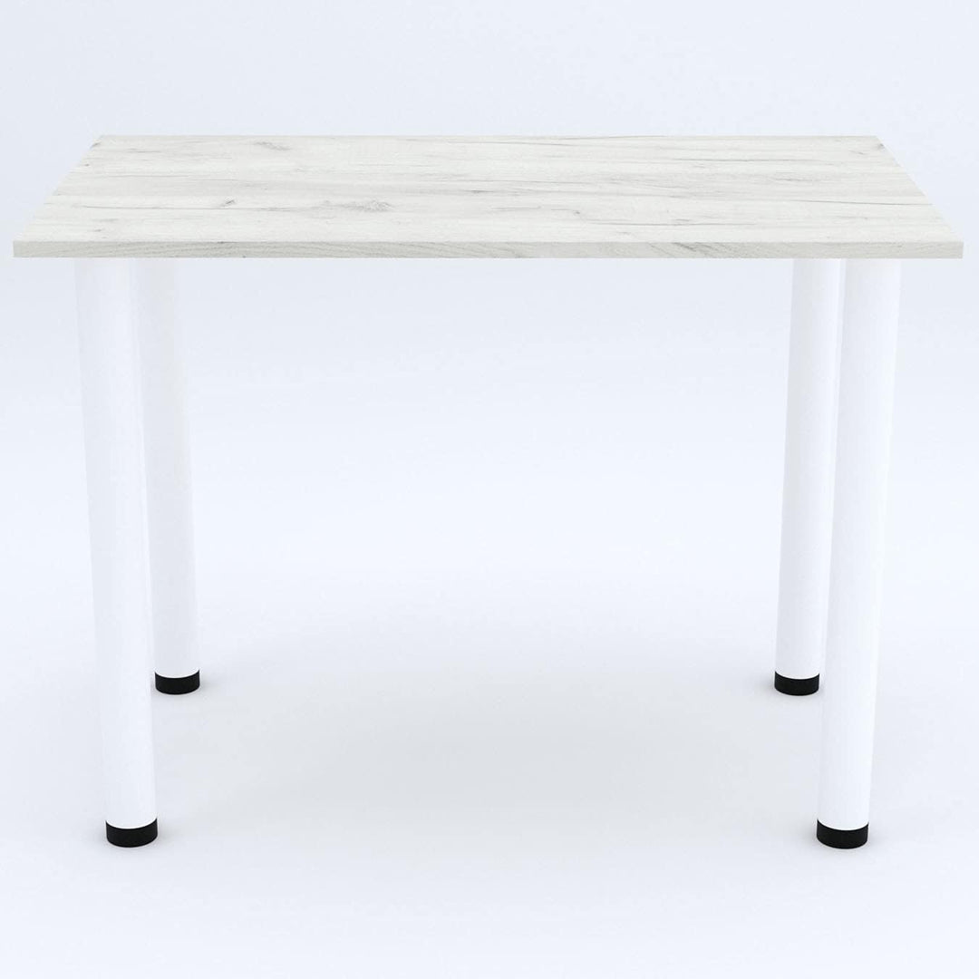 AKKE 60x40 | Esszimmertisch - Esstisch - Tisch mit weissen Beinen - Küchentisch - Bürotisch | White