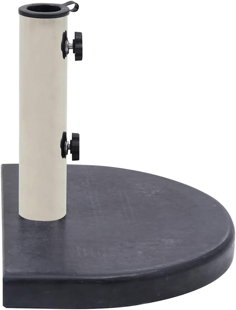 vidaXL Schirmständer Halbrund Sonnenschirmständer Schirmhalter Sonnenschirmhalter Sonnenschirm Ständ