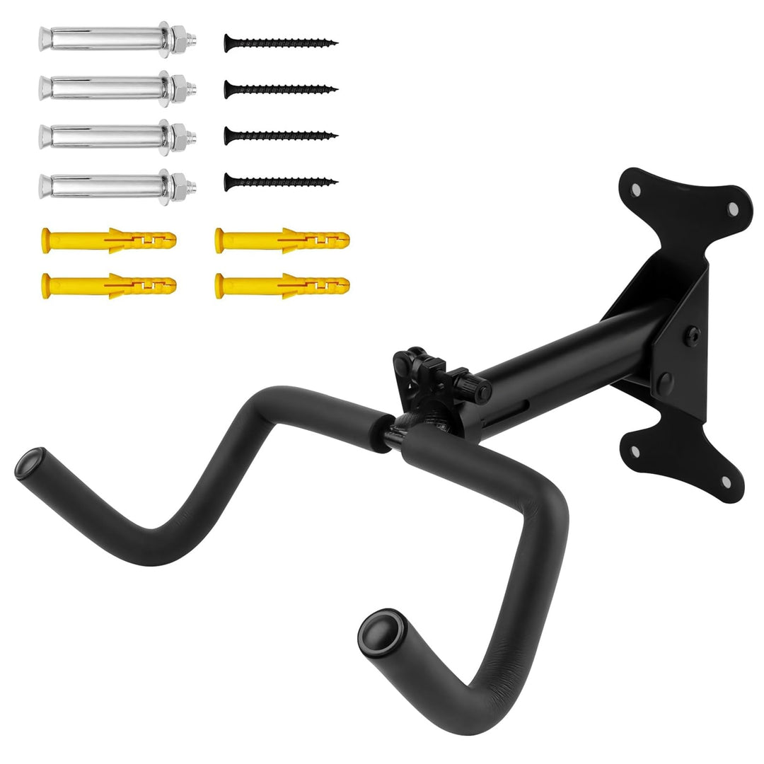 NVIYAM Fahrrad Wandhalterung Fahrradhalterung Wand 30kg Tragfähigkeit Ausziehbar 15cm Fahrradständer