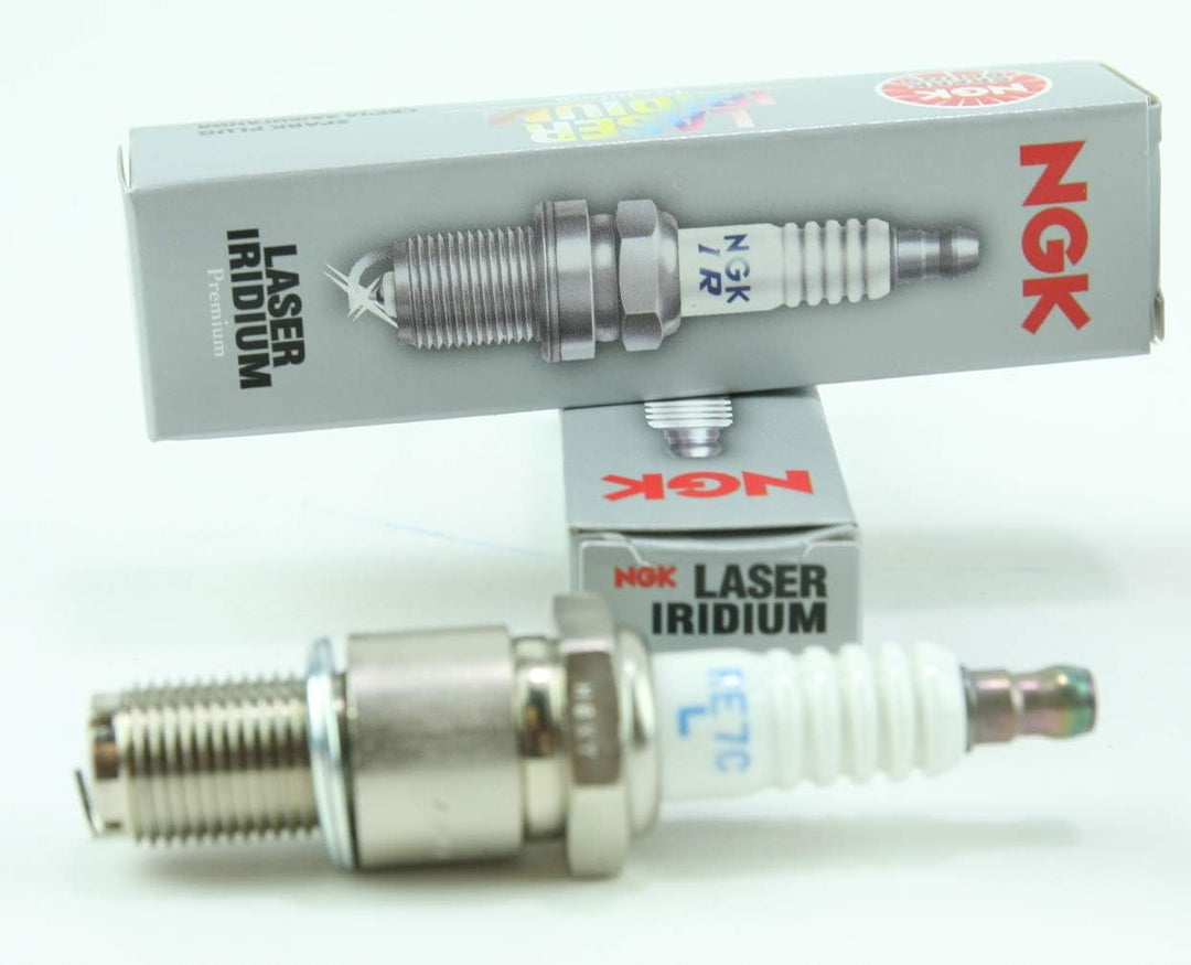 4 NGK Laser Iridium Rennzündkerzen, RE7cl RE9BT, Mazda RX-8, 1.3 R2 von NGK
