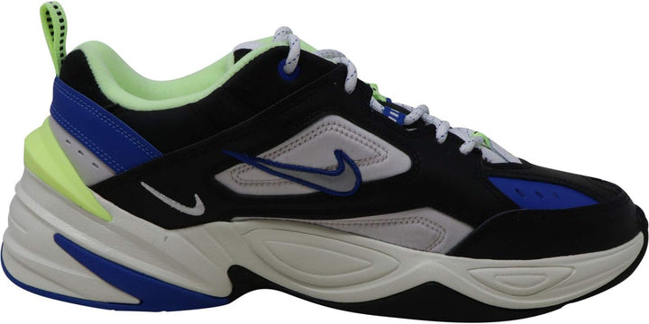 Nike Herren M2k Tekno Laufschuhe 44.5 EU Black Metallic Silver Barely Volt Sail, 44.5 EU Black Metal