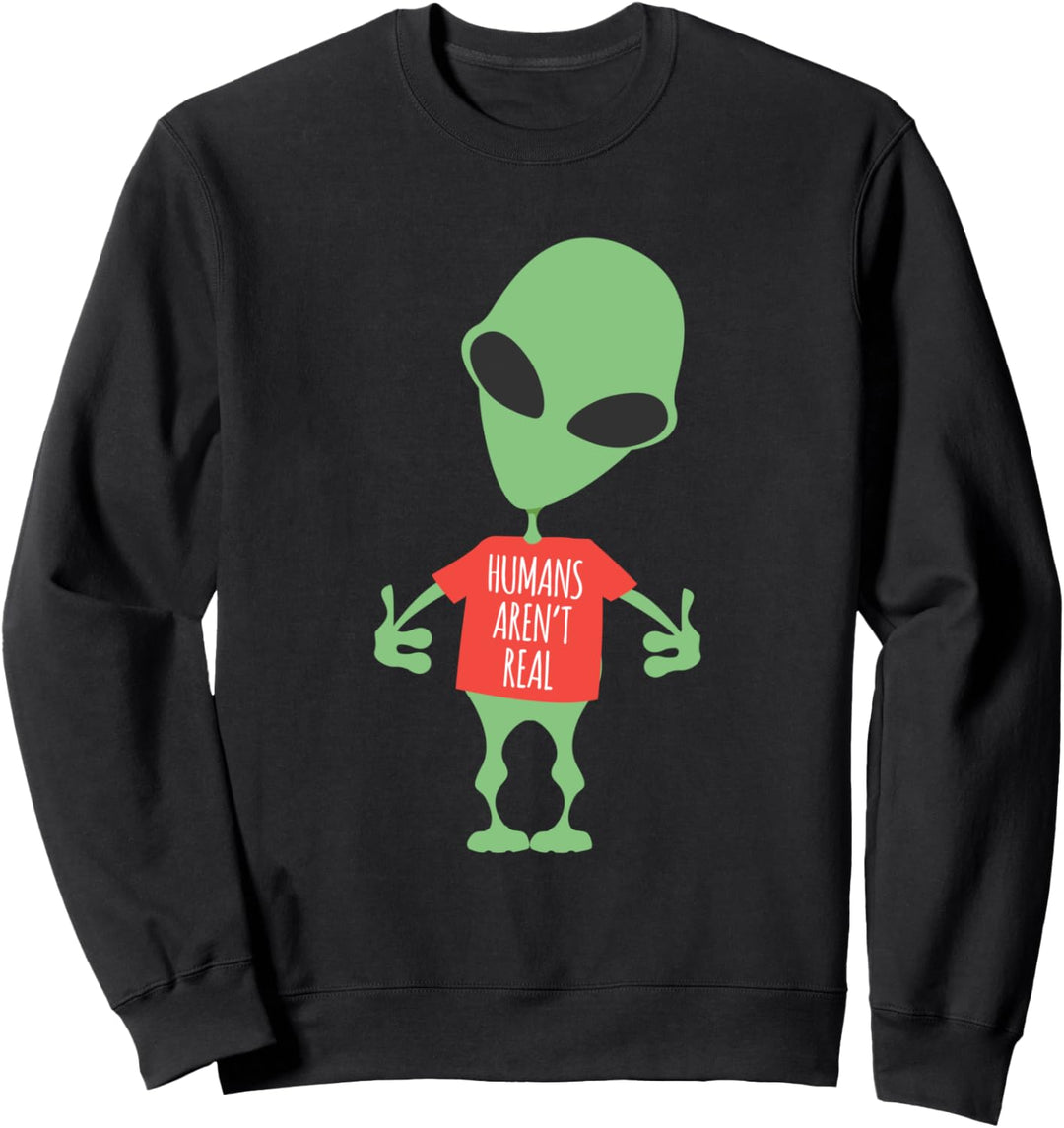 Alien Ufo Lustiges Geschenk Fun Sweatshirt