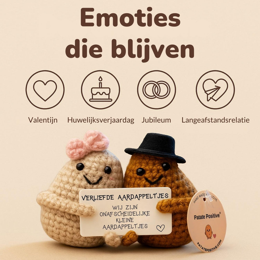 Verliebte Kartoffeln© | Romantisches Geschenk | Sie &amp; Er | Paaridee | Valentinstag Geburtstag Hochze
