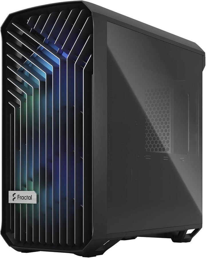 Fractal Design Torrent Compact RGB Black - Light Tint Tempered Glass Side Panels - Open Grille for M