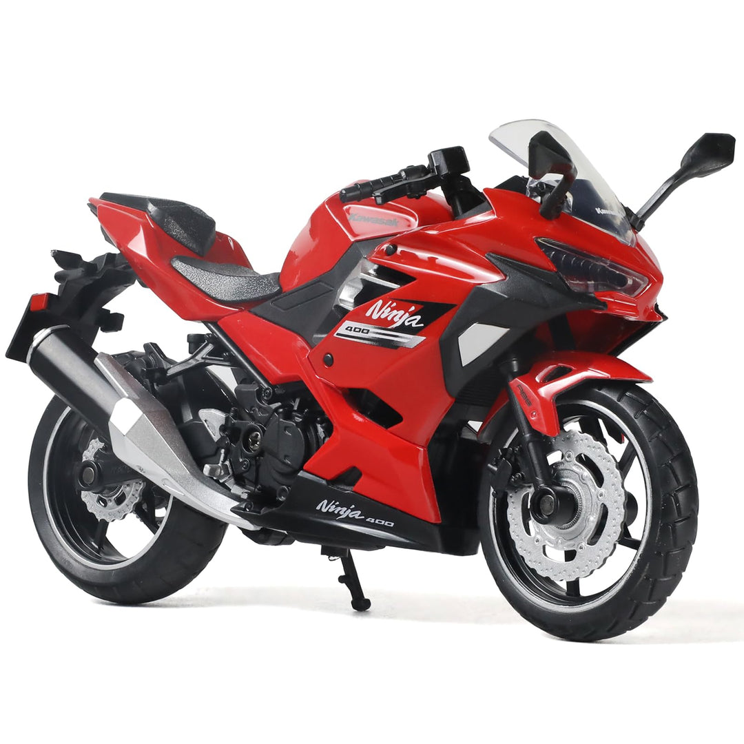 Massstab 1:12 Modell Motorrad Kompatible für Kawasaki Ninja 400 Kunststoff mit Druckguss Motorrad-Mo
