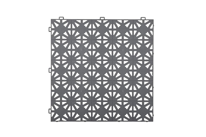 HestraPlattan Balkonfliesen Classic 02010 | Kunststofffliese Stecksystem Innen- und Aussenbereich |
