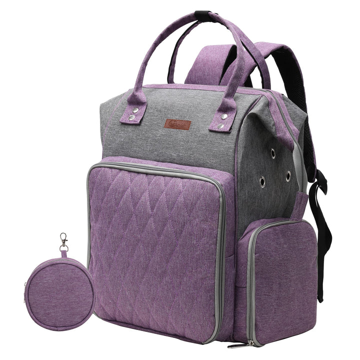 KOKNIT Stricktasche mit grossem Fassungsvermögen, tragbare Häkeltaschen und Tragetaschen, Organizer