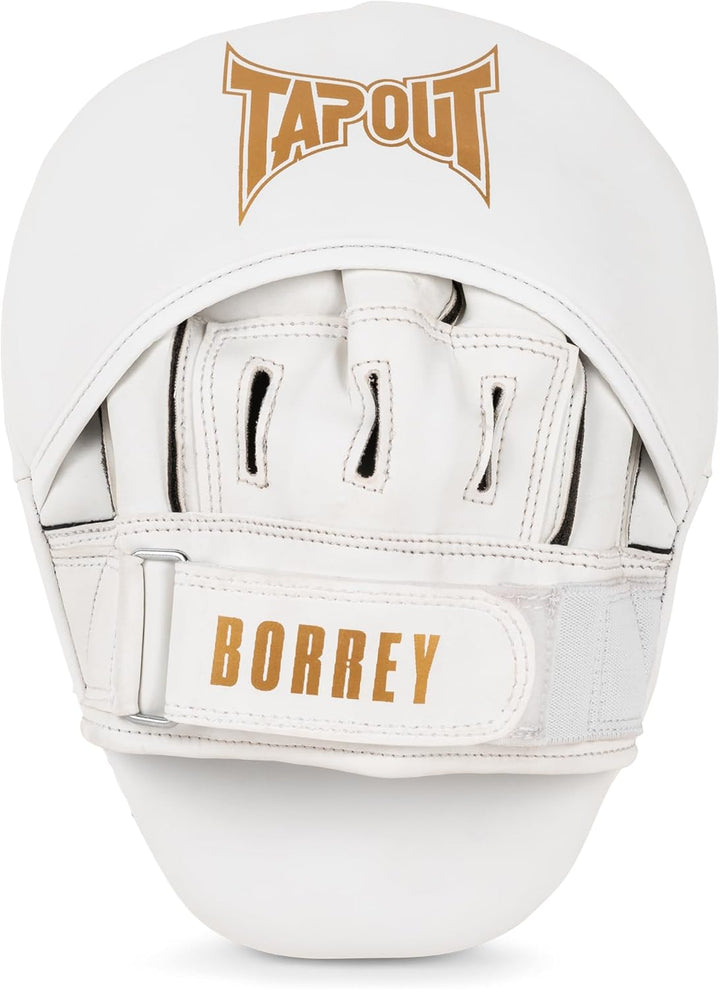 Tapout Handpratzen aus Kunstleder (1 Paar) BORREY White/Gold one Size