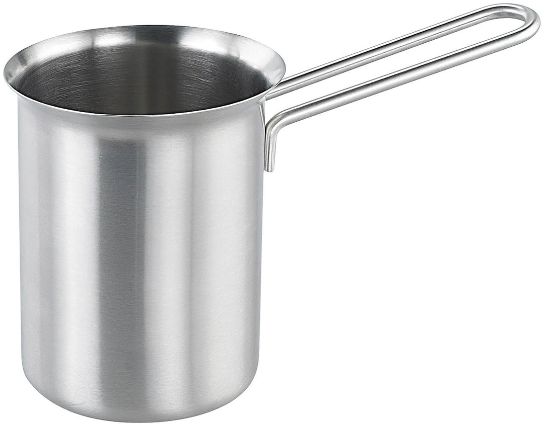 Cucina di Modena Milchaufschäumkännchen: Aufschäum-Milchkännchen 0,3l aus Edelstahl (Edelstahl Kännc