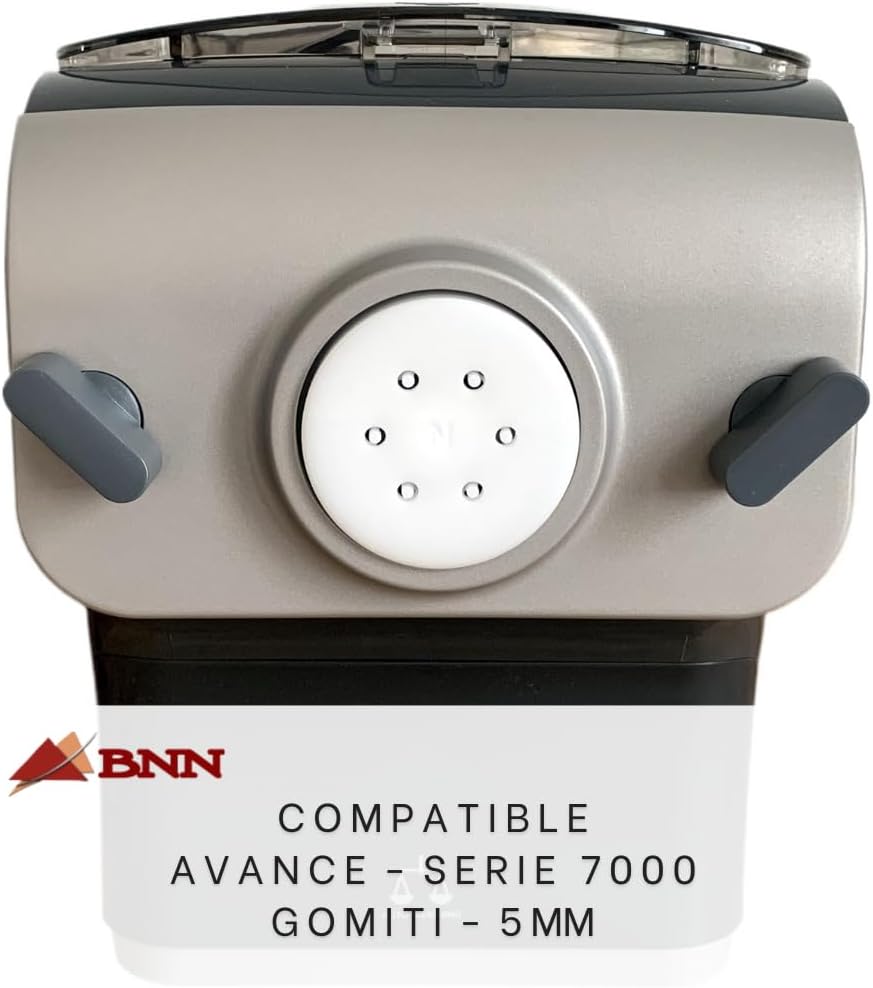 BNN - Avance/Serie 7000 - Gomiti 5mm – Pasta Disc kompatibel mit Philips Pasta Maker Avance/Serie 70