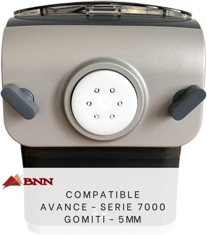 BNN - Avance/Serie 7000 - Gomiti 5mm – Pasta Disc kompatibel mit Philips Pasta Maker Avance/Serie 70