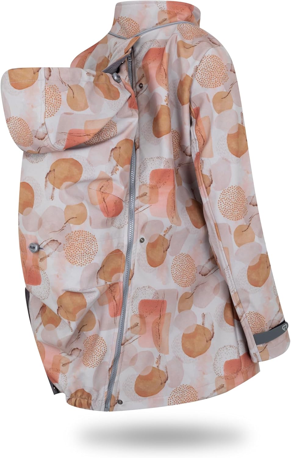 fun2bemum Enigma 5in1 BACK/FRONT Softshell Jacke,Tragejacke, Babytragejacke,Schwangerschaftsjacke S