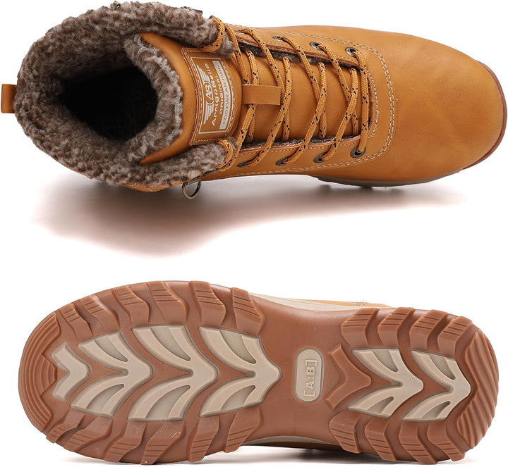 ARRIGO BELLO Winterschuhe Damen Herren Gefüttert Winterstiefel Unisex Rutschfest Schneestiefel Wärme