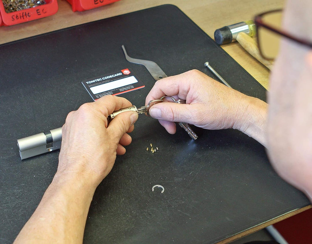 5x zusätzlicher Schlüssel zum gewählten ABUS EC660 Türzylinder 5 Zusatzschlüssel 5 Zusatzschlüssel,