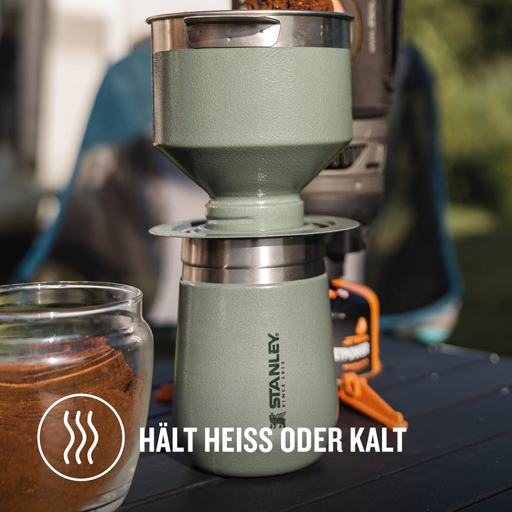 Stanley Go Everyday Thermotasse 0.29L - Edelstahl Thermobecher für Wein, Cocktails, Kaffee, Tee - Hä