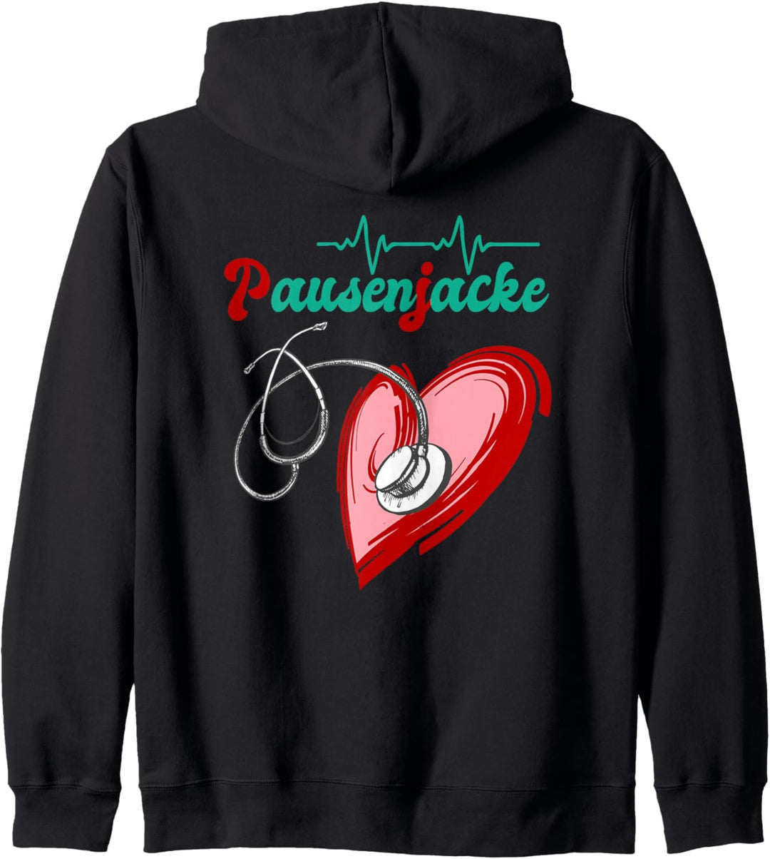 Pausenjacke für Krankenschwester, Ärzte & Altenpflegerinnen Kapuzenjacke