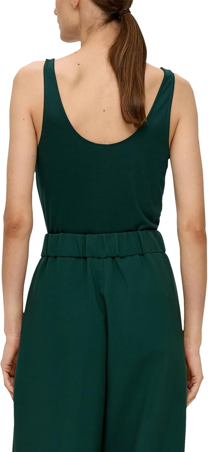 s.Oliver BLACK LABEL Damen T-Shirt 42 Olive 7889, 42 Olive 7889