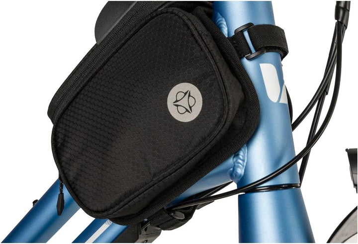 AGU Essentials Performance Doppelte Fahrrad Rahmentasche, 1L Ramentasche Fahrrad Handy, Wasserabweis