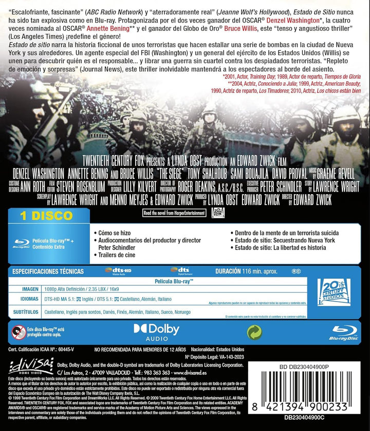 Ausnahmezustand (1998) ) Blu Ray mit deutschem Ton, Blu-ray