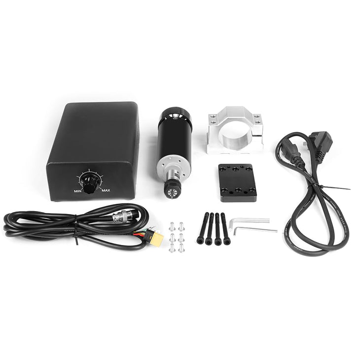 Twotrees CNC 500W Spindelmotor, 12000RPM Luftgekühlter Bürstenloser DC-Motor Mit Integriertem Steuer