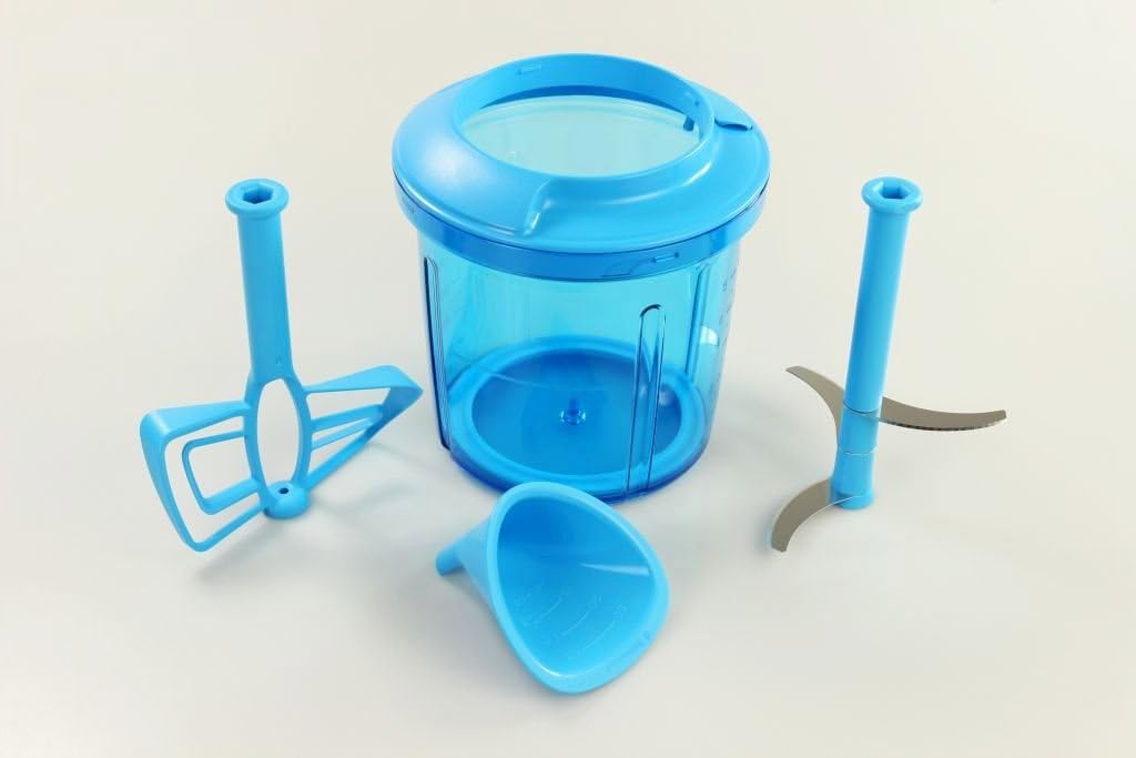 Tupperware Chef ERWEITERUNG Extra-Chef 1,35 L blau Lebensmittelverarbeiter