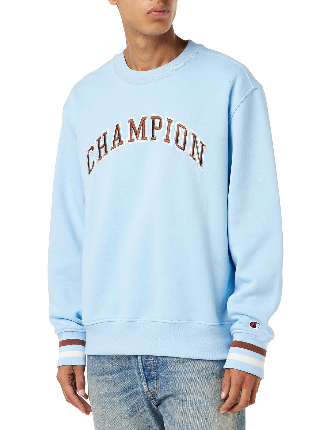 Champion Herren Sweatshirt XXL Celeste, XXL Celeste